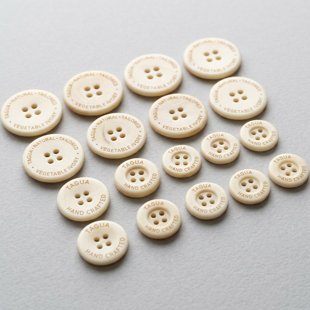 Botones de Tagua Personalizados