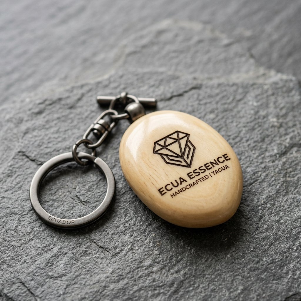 Porta Credenciales Ecológico con Tagua